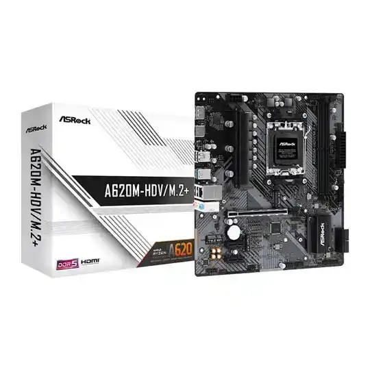 ASRock AMD A620M-HDV/M.2+ MicroATX Motherboard